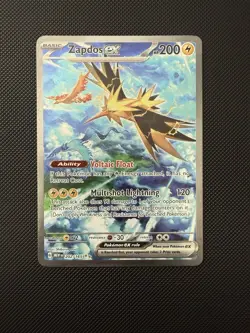 Zapdos ex 2023 Pokemon SV 151 #202/165 Special Illustration Rare - Image 1
