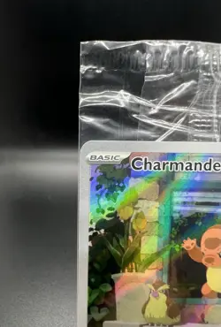 Charmander Pokemon Center Stamped Promo-SVP 044 Obsidian Flames PC ETB SEALED - Image 2