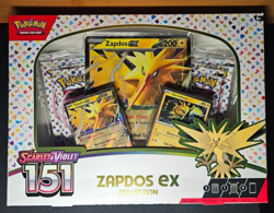 Pokemon Scarlet & Violet 151 - Zapdos EX Collection Box - New Sealed - Image 1