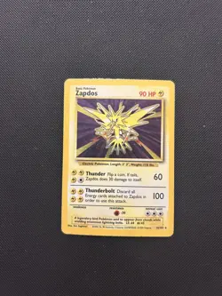 Zapdos 16/102 | Base Set | Holo Pokemon Card HP - Image 1