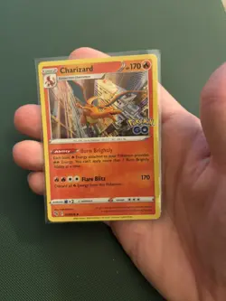 Pokemon TCG Charizard Pokemon Go 010/078 Holo Holo Rare - Image 1
