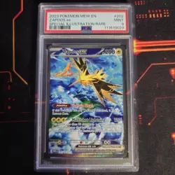 2023 Pokemon Zapdos ex SIR #202 PSA 9 Mint | SV151 Special Illustration Rare - Image 1