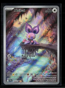 Pokemon 2025 Journey Together Noibat #169/159 - Image 1