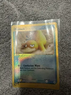 Reverse Holo Psyduck #73 Sandstorm Pokemon Foil 2003 LP - Image 2