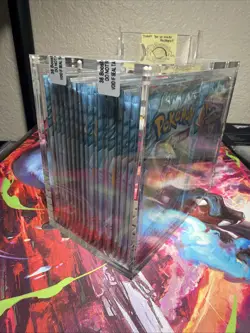 Pokemon Journey Together 36 FACTORY SEALED Packs In Acrylic Case / Box - Image 2