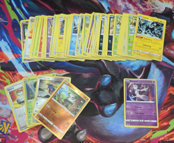 Crown Zenith Pokemon Bulk 69x Common/Uncommon 4x Reverse Holos 1x Holo - Image 1