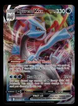 Kyurem Vmax - 049/196 - Ultra Rare - Lost Origin - Pokemon Card - NM/M - Image 1