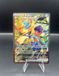 Pokemon Hop's Zacian EX 186/159 Holo Special Illustration Rare 230 HP 240 Card - Image 1