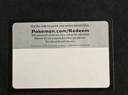 Pokemon TCG Misprint Error Blank Code Card - Image 1