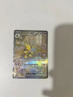 Alakazam EX Holo Pokemon Card 201/165 Scarlet & Violet 151 NM Condition - Image 1