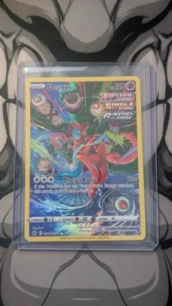 Pokemon Deoxys GG12/GG70 Crown Zenith Holo Card Ultra Rare - Image 1