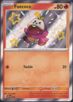 Fuecoco 079 Sv: Scarlet & Violet Promo Cards Holo - Image 1