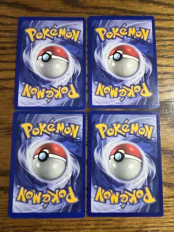 Pokemon Wotc Black Star Promo 1st Movie Cards #2,3,4&5 (never played) **READ** - Image 2
