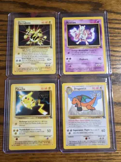 Pokemon Wotc Black Star Promo 1st Movie Cards #2,3,4&5 (never played) **READ** - Image 3
