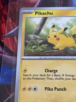 Pokemon Together 151 Promo Cards Pikachu 025/165, Eevee 133/165 Sealed! - Image 2