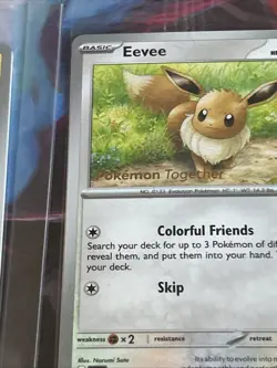 Pokemon Together 151 Promo Cards Pikachu 025/165, Eevee 133/165 Sealed! - Image 3