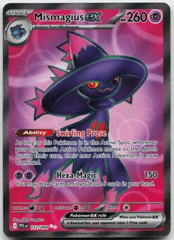 Mismagius ex 112/094 Ultra Rare Phantasmal Flames Pokemon Holo Near Mint - Image 1