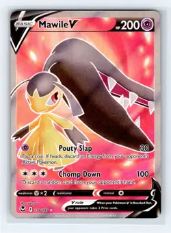 Pokemon TCG - Mawile V (Full Art) - SWSH12: Silver Tempest NM - Image 1