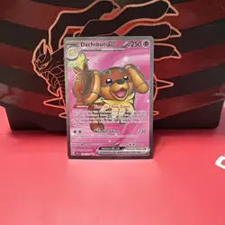 Pokemon TCG Dachsbun EX 160/142 Stellar Crown Ultra Rare - Image 2