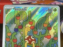 Pokemon TCG: Mega Evolution (136/132) Shuckle Illustration Rare (NM) - Image 4