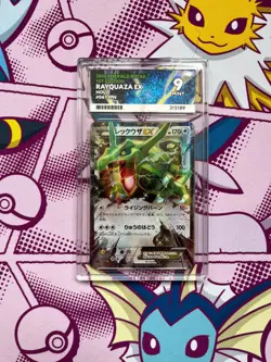 Pokemon TCG - Rayquaza EX 061/078 - 1st Edition - Emerald Break - Graded - ACE 9 - Image 1