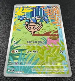 Pokemon Hitmontop Illustration Rare IR Full Art Holo 240/217 Ascended Heroes - Image 2