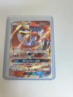Pokemon TCG Ho-Oh GX Burning Shadows 21/147 Holo Ultra Rare - Image 1