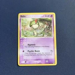 2004 Light Play LP Pokemon Non Holo Ralts 74/100 ex Sandstorm - Image 1