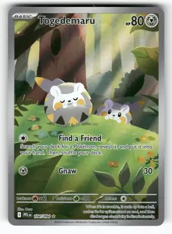 Togedemaru - 104/094 ME02: Phantasmal Flames PFL Holofoil NM - Image 1