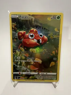 Paras Crown Zenith: Galarian Gallery GG32/GG70 NM Holo Rare - Pokemon TCG - Image 1