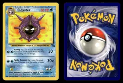 Cloyster 32/62 Unlimited Uncommon Fossil Pokemon Card - Image 1