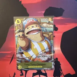 Tony Tony chopper regionals stamp P-089 One Piece Promotion Cards Foil - Image 1
