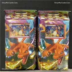 2 X 2020 Pokemon Vivid Voltage SWSH04 Charizard Theme Deck Factory Sealed Box - Image 1