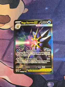 Pokemon TCG ME03 Perfect Order Mega Starmie ex SIR 118/88 NM - Image 1