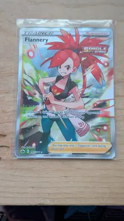 Pokemon Company Flannery Full Art Trainer 191/198 Chilling Reign Ultra Rare NM - Image 1
