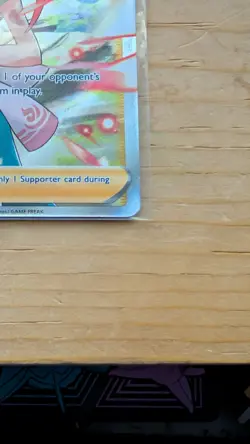 Pokemon Company Flannery Full Art Trainer 191/198 Chilling Reign Ultra Rare NM - Image 4