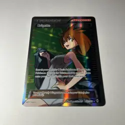 Pokemon TCG Rare Brigette (Full Art) 161/162 Breakthrough Holo Trainer Card - Image 2