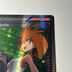 Pokemon TCG Rare Brigette (Full Art) 161/162 Breakthrough Holo Trainer Card - Image 4