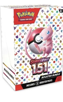 Pokemon TCG Scarlet and Violet 151 Booster Bundle factory sealed pack - Image 2