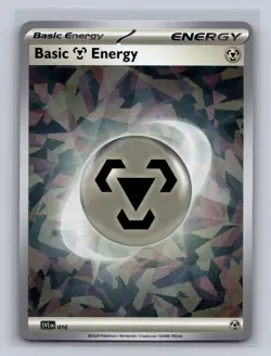 Basic Metal Energy Cracked Ice Holo 016 Scarlet & Violet Pokemon Near Mint - Image 1