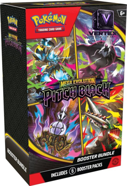 Pokemon TCG Mega Evolution Pitch Black Booster Bundle 6 Packs Sealed Pre-Order - Image 1