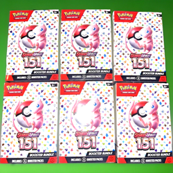 Pokemon TCG Scarlet & Violet 151 Booster Bundle Factory Sealed (6 packs)🔥⚡💧🍃 820650853210 - Image 5