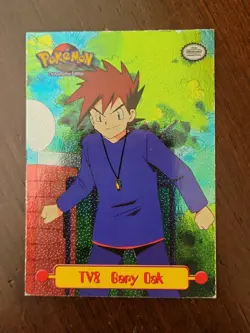 MP! TV8 Gary Oak Textured HOLO Foil - Pokemon Topps TV Animation - Image 1