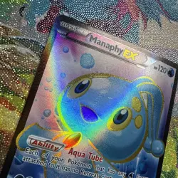 Pokemon Manaphy EX (Full Art) Ultra Rare XY - BREAKpoint 116/122 - Image 2