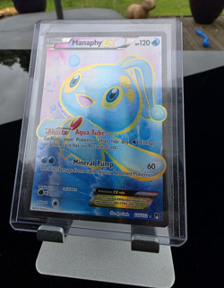 Pokemon Manaphy EX Full Art Ultra Rare Holo 116/122 BREAKpoint 2016 English - Image 1