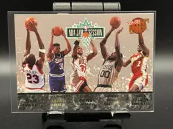 Fleer Ultra NBA Jam Session Basketball 1992-93 Insert 2-Card Lot Michael Jordan - Image 2