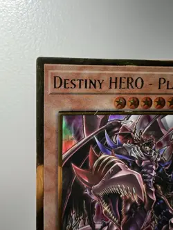 Yu-Gi-Oh TCG #MGED-EN007 Destiny HERO 1st Edition Premium Gold Rare - Image 3