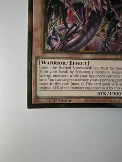 Yu-Gi-Oh TCG #MGED-EN007 Destiny HERO 1st Edition Premium Gold Rare - Image 4