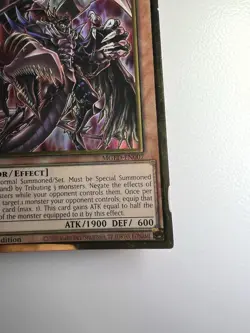Yu-Gi-Oh TCG #MGED-EN007 Destiny HERO 1st Edition Premium Gold Rare - Image 5