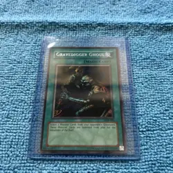 Gravedigger Ghoul LOB-065 Yu-Gi-Oh! Non-Holofoil Rare LP - Image 1